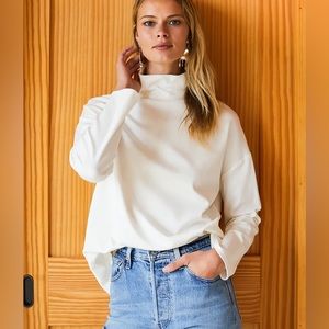 Emerson Fry Edie Top - Ivory Ponte